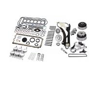 Pièces du Moteur Révision du kit de Reconstruction Compatible avec 2 5L N52B25 Comprend des Anneaux de Pistons de Joint de Pistons de la chaîne de synchronisation des modèles E81 E87 E83 05-11