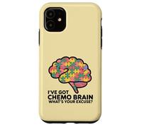 Pièces du Puzzle I've Got Chemo Brain : Quelle est Votre Excuse pour Le Cancer Coque pour iPhone 11