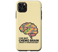 Pièces du Puzzle I've Got Chemo Brain : Quelle est Votre Excuse pour Le Cancer Coque pour iPhone 11 Pro Max