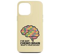Pièces du Puzzle I've Got Chemo Brain : Quelle est Votre Excuse pour Le Cancer Coque pour iPhone 13 Pro Max