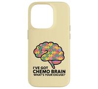 Pièces du Puzzle I've Got Chemo Brain : Quelle est Votre Excuse pour Le Cancer Coque pour iPhone 14 Pro
