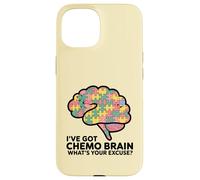 Pièces du Puzzle I've Got Chemo Brain : Quelle est Votre Excuse pour Le Cancer Coque pour iPhone 15