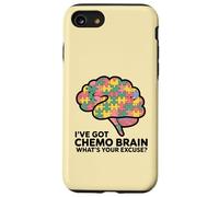Pièces du Puzzle I've Got Chemo Brain : Quelle est Votre Excuse pour Le Cancer Coque pour iPhone SE (2020) / 7/8