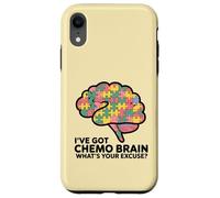 Pièces du Puzzle I've Got Chemo Brain : Quelle est Votre Excuse pour Le Cancer Coque pour iPhone XR