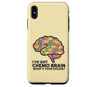 Pièces du Puzzle I've Got Chemo Brain : Quelle est Votre Excuse pour Le Cancer Coque pour iPhone XS Max