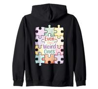 Pièces du Puzzle sur la neurodiversité, même Les Plus étranges Sweat à Capuche