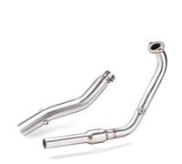 Pièces durables Ensemble Complet De Tuyaux D'échappement Pour Y&amaha MT15 R15 V3 V4 2017-2023(Style 1 Stainless Steel)