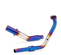 Pièces durables Ensemble Complet De Tuyaux D'échappement Pour Y&amaha MT15 R15 V3 V4 2017-2023(Style 2 Stainless Steel)