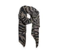 PIECES Écharpe 'PCPYRON' greige / noir, Taille One Size