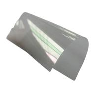 Pièces électriques en mica Feuille de mica transparente 0,025 à,1 mm, naturelle, grande taille, for accessoires d'appareils électroménagers, pièce(150x150x0.1mm)