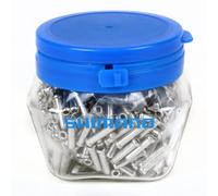 Pièces embouts de câble de frein Shimano (x500) Argenté