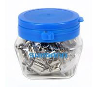 Pièces embouts de gaine pour câbles de frein Shimano (x200) Argenté