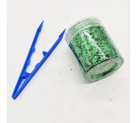Pièces en Fiber de carbone hachées 4g, Kit de forgeage coloré, bricolage, coupe courte, 1 paquet(Green)