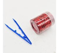 Pièces en Fiber de carbone hachées 4g, Kit de forgeage coloré, bricolage, coupe courte, 1 paquet(Red)