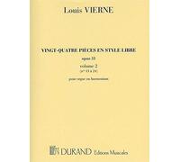 Pièces en style libre (24) Op.31 Volume 2 - Orgue(Harmonium)