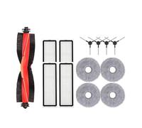 Pièces Et Accessoires Compatibles Avec L'aspirateur Robot Xiaomi S20+ / B108GL / B108CN / B113CN : Brosse Latérale Principale, Filtre HEPA Et Lingette De Rechange.(1 item)