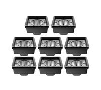 Pièces Et Accessoires De Rechange For Brosse À Rouleau Et Filtre, Compatibles Avec Les Aspirateurs Secs Et Humides Xiaomi Truclean W20 / 2C / 4C / 2 Lite(8 filters)