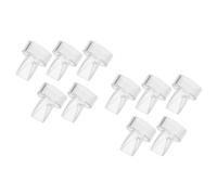 Pièces et Accessoires pour Tire-lait Manuel, Valves Silicone 10 Pièces | Compatibles Plupart des Pompes, Anti-retour, Silicone Alimentaire Poli sans Bavure, pour Voyage