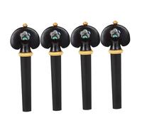Pièces Et Accessoires Pour Violon Chevilles D'accordage Pour Violon En Ébène Sculpté Boutons Cordes À Trou Ouvert Accessoires Pour Instruments De Musique(Type1)