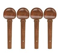 Pièces Et Accessoires Pour Violon Goupilles De Réglage Pour Violon 4 Pièces Accessoires Fixation Cordes En Bois Rose Ébène(Rosewood)