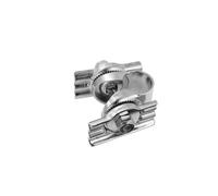 Brooks England 3 Rails Saddle Clamp Argenté 22.2 mm