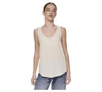 PIECES Femme Pcbillo Tank Top Lurex Noos BC Débardeur, Blanc Brillant - Détails : Lurex Doré, L EU