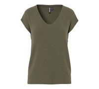 PIECES Femme PCBILLO Tee Lurex Stripes Noos T-Shirt, Feuille De Raisin/Détail : Lurex Doré, M EU