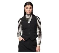 Pieces Bossy Waistcoat Noir XL Femme