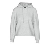 Pieces Femme Pcchilli Ls Hoodie Noos BC Sweatshirt Capuche, Gris Clair Chiné, M EU