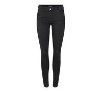 Pieces Femme PCDELLY SKN MW BL648-BA/NOOS BC Jeans, /Black, S/32