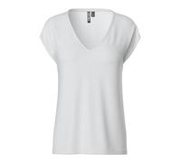 Pieces Femme Pckamala Tee Noos Bc T Shirt, Blanc (Bright White Bright White), L EU