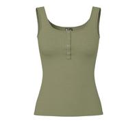 Pieces Femme Pckitte Tank Top Noos BC Caraco Not Applicable, Vert Lichen Foncé, XS