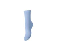PIECES Femme Pcsebby Glitter Long 1 Pack Socks Noos Chaussettes, Hydrangea/détail : Silver Lurex, Taille Unique EU