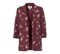PIECES Pcbosella Blazer imprimé 3/4 Noos BC, Tawny Port, M
