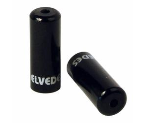 Pièces ferrules etanches aluminium Elvedes (x50) Noir