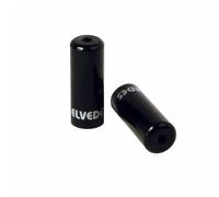 Pièces ferrules laiton Elvedes (x10) Noir