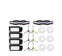 Pièces filtre HEPA, brosse principale, brosse latérale, tampon de vadrouille, sac à poussière, accessoires de rechange for aspirateur en option,compatibles avec Ecovacs (Color : Parts Pack 1-01)