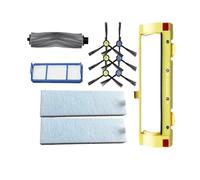 Pièces For Aspirateur Robot, Rouleau Principal, Brosse Latérale, Filtre, Chiffon, Compatible Avec ZACO, Ilife, A10s, L100 Et A10(11pcs.)