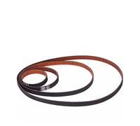 Pièces for imprimante 3D GT2 Courroie de distribution à boucle fermée en caoutchouc 2GT 6 mm 110 112 158 200 280 300 320 400 852 mm Courroies synchrones(110mm)
