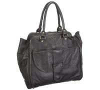 PIECES Gallion Leather Bag, Sac porté épaule - Noir