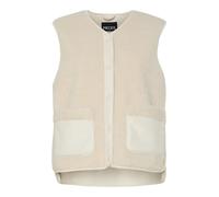 PIECES Gilet 'PCJUNE' crème, Taille M