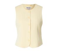 PIECES Gilet 'PCKAMIL' jaune clair, Taille L