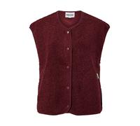 PIECES Gilet 'PCKatty' rouge carmin, Taille L
