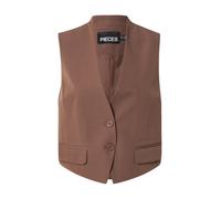 PIECES Gilet 'PCNimora' chocolat, Taille M
