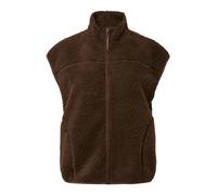PIECES Gilet 'PCSADIA' chocolat, Taille L