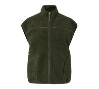 PIECES Gilet 'PCSADIA' vert foncé, Taille M