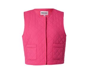 PIECES Gilet 'PCSARIA' fuchsia, Taille XL