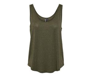 PIECES Haut 'Billo' or / vert foncé, Taille M