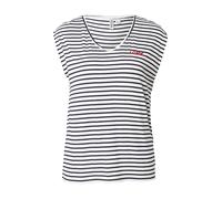 PIECES Haut 'PCBILLO' bleu foncé / rouge / blanc, Taille XL