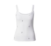 PIECES Haut 'PCMay' vert / rose / blanc, Taille L